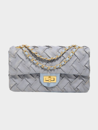 “Discover the Elegance: Cecilia’s Designer-Inspired Diamond Silky Gradient Flapbag”