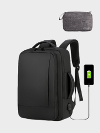 “Revolutionizing Men’s Fashion: The Jerry Carry All Black Backpack – Your Ultimate Work, Business, and Travel Companion”