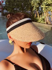 “Embrace the Sun: Discover the Chic Elegance of the Meave Summer Straw Hat for Women”