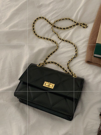 “Unveiling the Elegance: The Black Valerie – A Designer-Inspired Crossbody Bag for the Modern Woman”